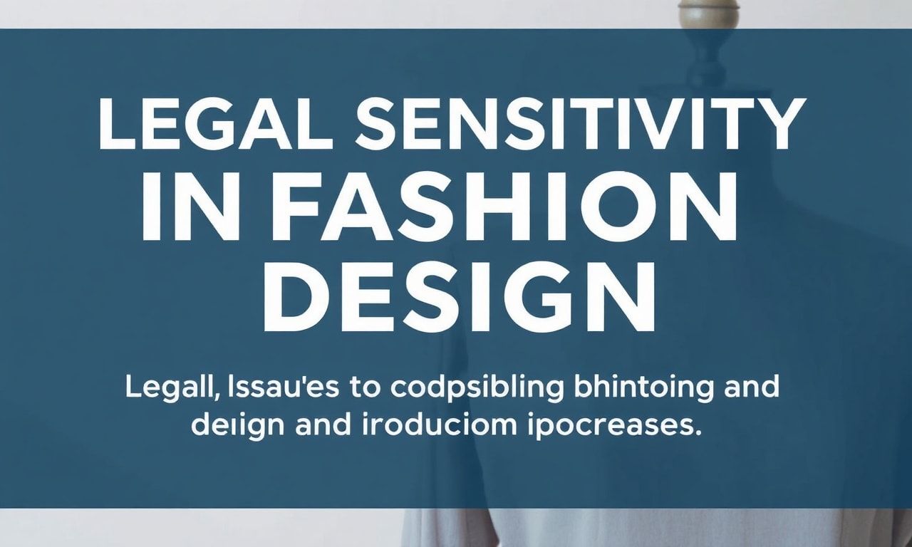 Giyim Tasarımında Hukuki Duyarlılık: Tasarım ve Üretim Sürecinde Dikkat Edilmesi Gereken Hukuki Konular