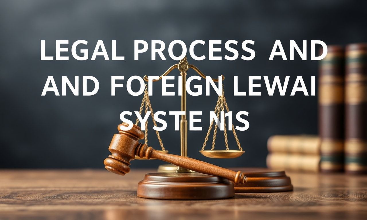 Hukukî Süreçler ve Yabancı Hukuk Sistemleri: Bir Karşılaştırmalı Bakış