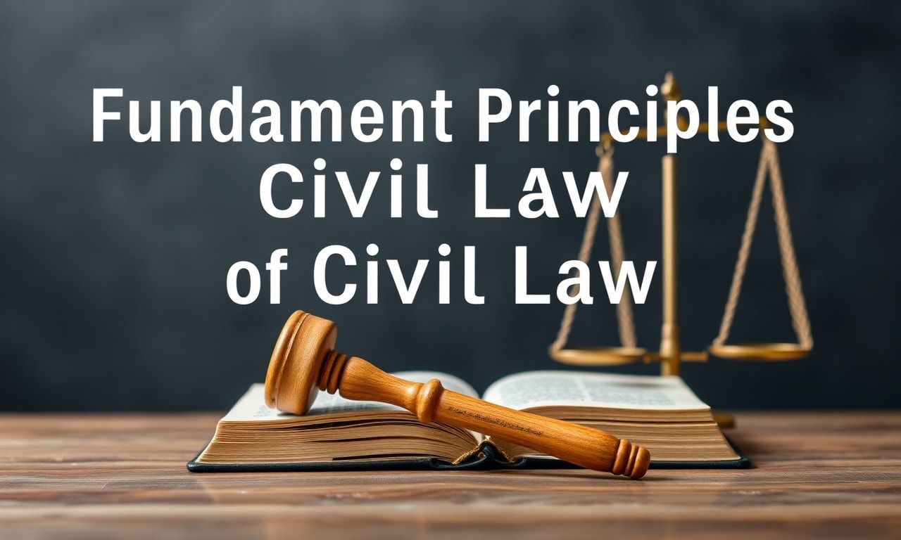 Türk Hukuk Sisteminde Medeni Hukukun Temel İlkeleri