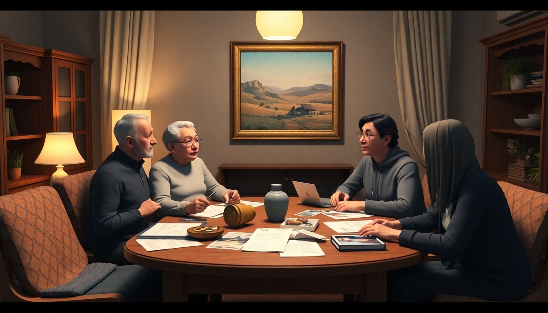 Miras anlaşmazlığı — mirasçılarla el senedi taşınmaz ihtilafı