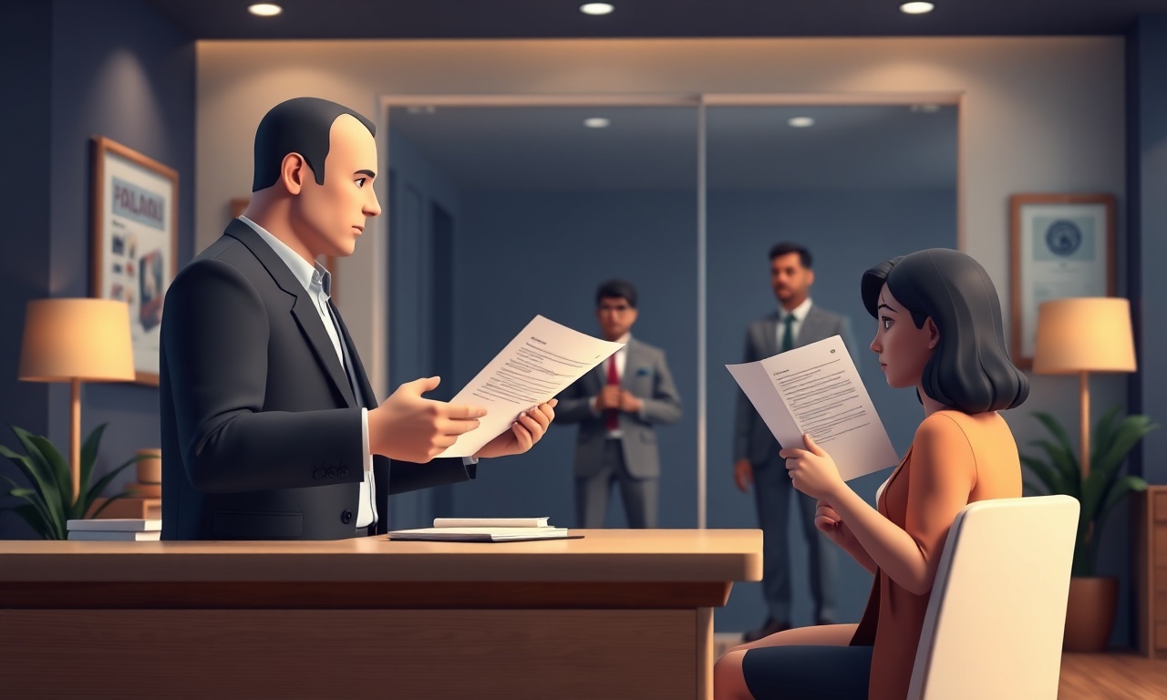 Belediye görevlisi imar başvurusunu reddeden evrakları geri veriyor