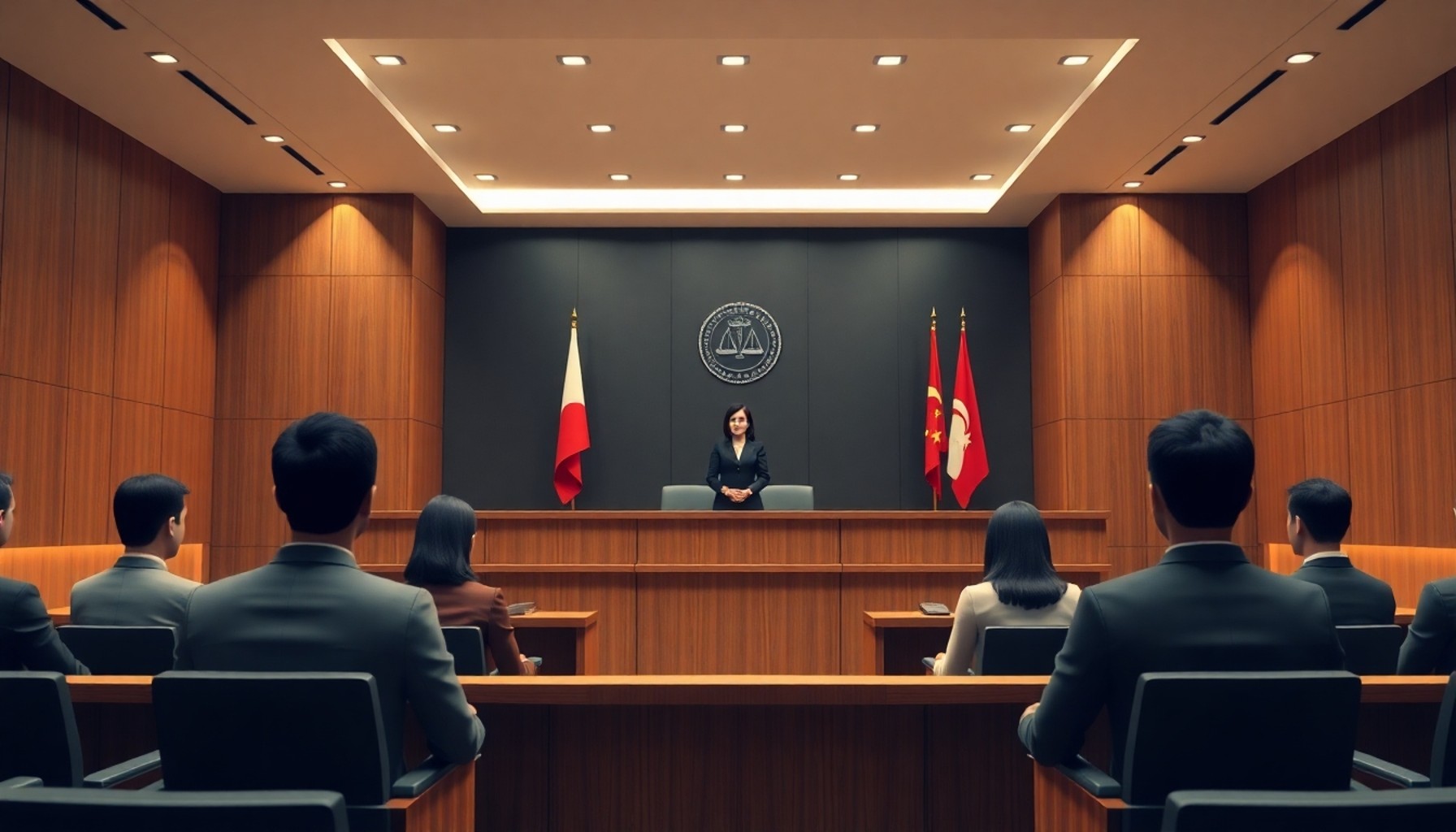 Türk asliye hukuk mahkemesinde miras davası duruşması