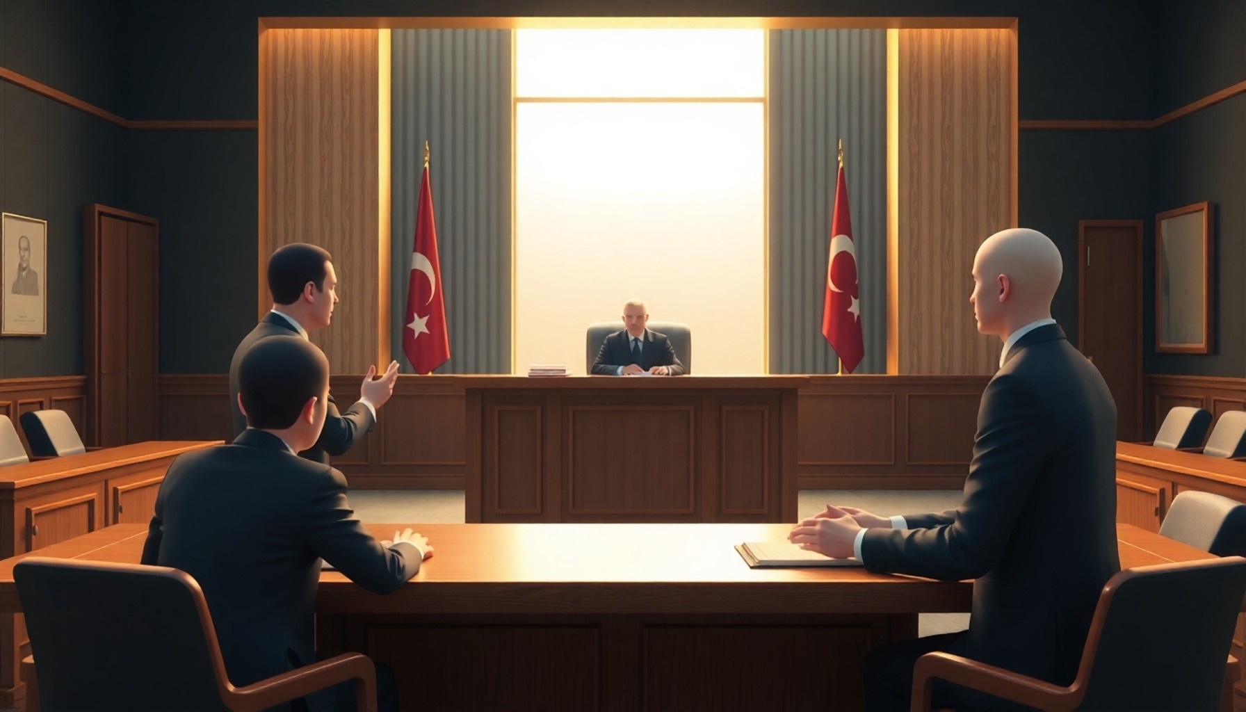 Türk mahkeme sahnesi